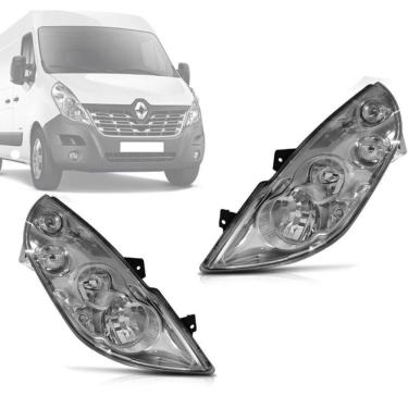 Imagem de Par Farol Renault Master 2013 2014 2015 13 14 15