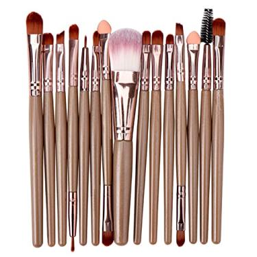 Imagem de 6 peças-20 peças conjunto de pincéis de maquiagem cosméticos para ferramentas de maquiagem para rosto feminino beleza profissional base blush sombra, t09, china