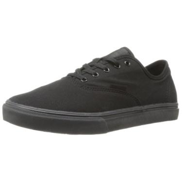 Imagem de Fila Sapato de lona clássico feminino, Preto/Preto/Preto, 6