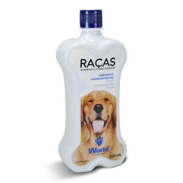 Imagem de Shampoo E Condicionador Para Cães Raças Labrador/Golden Retriver 500 M