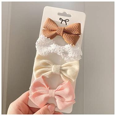 Imagem de RULEH Pernas de grampo de cabelo 4 peças/conjunto de estampa de leopardo grampo de cabelo doce grampo de cabelo bonito faixa de cabelo acessórios de cabelo (Cor: OneColor, Tamanho: 1)