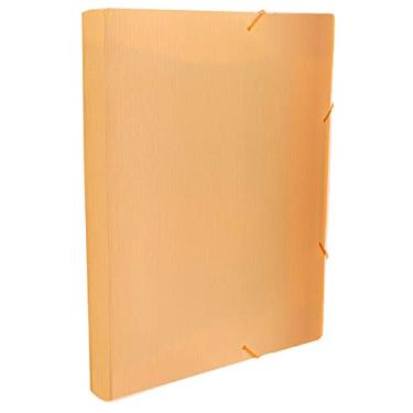 Imagem de Pasta Aba Elastico, 4 Cm, Linho Serena, Mamao Papaya, Dello