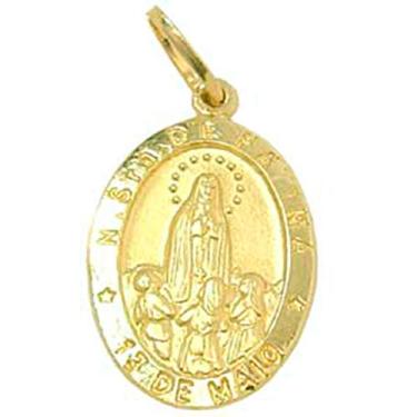 Imagem de Medalha de Nossa Sra de Fátima oval - 2MEO0059