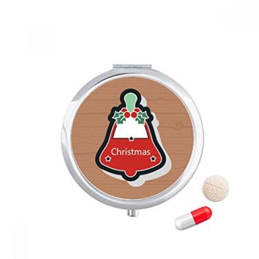 Imagem de Caixa de armazenamento de remédios com ícone de desenho de Natal e sinos de Natal
