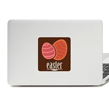 Imagem de Adesivo de vinil com estampa de ovo vermelho Festival da Religião da Páscoa Decoração de PC