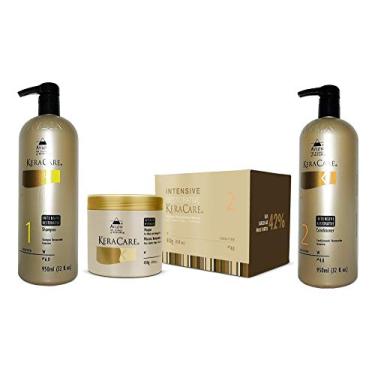 Imagem de Avlon Keracare Kit Intensive Restorative Pós Progressiva - Mascara + Shampoo + Condicionador Grandes - G