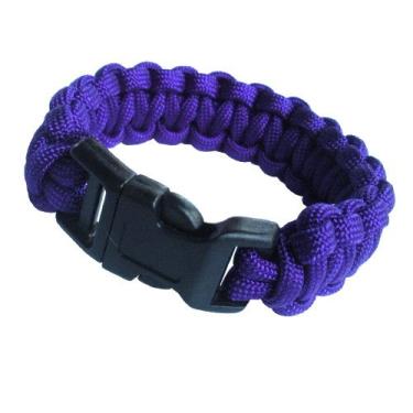Imagem de PARACORD PLANET Pulseira Cobra Paracord – Tipo III 7 fios de corda comercial 550 – Fivela de liberação lateral de plástico resistente – Acampamento, caminhada, ao ar livre, utilidade, sobrevivência – Feita nos EUA