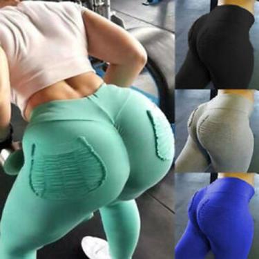 Calca Legging Academia Leggings Calca Leg Empina Bumbum em Promoção na  Americanas