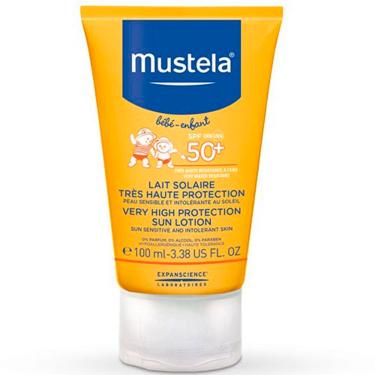 Protetor Solar Mustela Bebê e Infantil FPS50 100ml