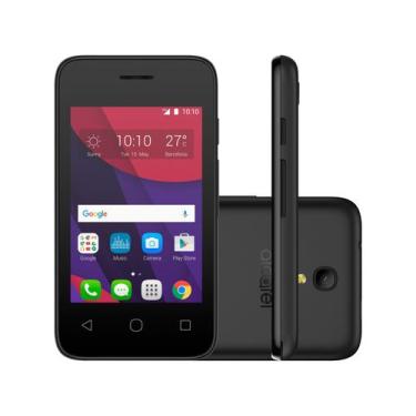 Imagem de Smartphone Alcatel Pixi4 3,5 4Gb Preto Dual Chip - 3G Câm. 5Mp Tela 3,
