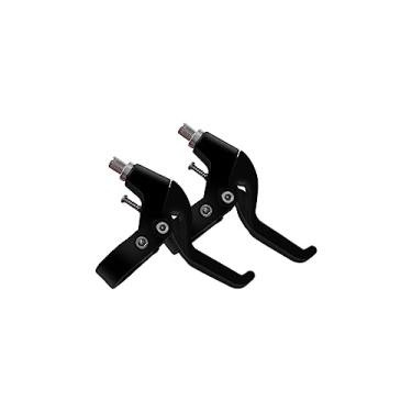 Imagem de Generic 1 par de de freio de bicicleta, alça de freio de bicicleta universal de 2,2 cm para a maioria das bicicletas, bicicleta de estrada, mountain, PRETO