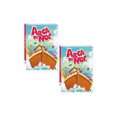 Livro Infantil Colorir Super Kit Arca De Noe C/Giz Vale Das Letras Unidade  em Promoção na Americanas