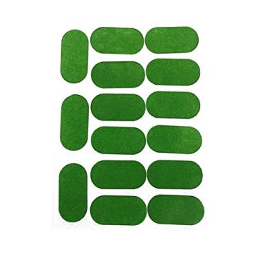 Imagem de Toalha de emplastros de de bilhar reparação acessórios de adesivos de proteção, 50x23mm