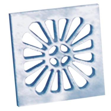 Imagem de Ralo Grelha Para Piscina 11 X 11 X 0,60 Cm - Biasan