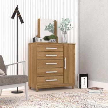 Imagem de Cômoda Sapateira Com Espelho Argenta