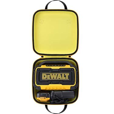 Imagem de co2CREA Capa rígida de substituição para alto-falante Bluetooth DEWALT 20V MAX DCR010, preto