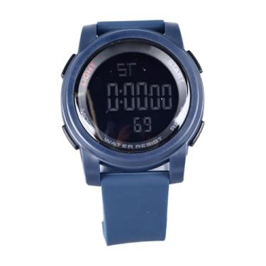 Imagem de Greensen Relógio digital multifuncional, relógio esportivo à prova d'água com mostrador claro, pulseira de poliuretano confortável para corrida, natação, caminhada, 1