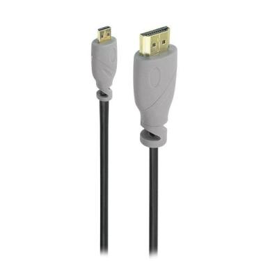 Imagem de Cabo Micro Premium Hdmi X Hdmi 2.0 4K Ultrahd 19P  Suporte A Hdr 2M -