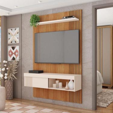 Imagem de Painel para Tv até 50 Polegadas Safira Freijó/Off White