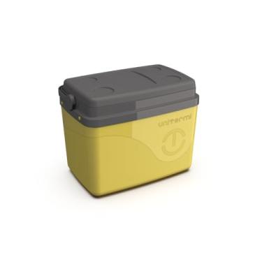 Imagem de Cooler Caixa Térmica 30 Litros Floripa C/Alça P/Praia Pesca Camping Piscina Churrasco (Amarelo)