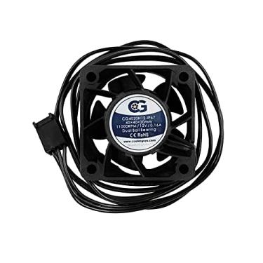 Imagem de Coolerboys 40 mm (40 x 40 x 20) ventilador pequeno IP67 impermeável de alto fluxo de ar