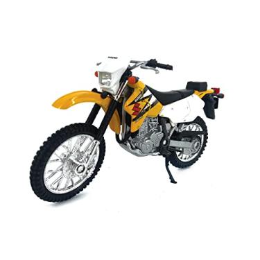 Imagem de Welly Die Cast Motocicleta amarela Suzuki DR-Z400S, escala 1:18