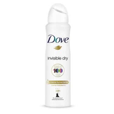 Imagem de Desodorante Antitranspirante Aerosol Dove Invisible Dry Feminino 48H 150Ml