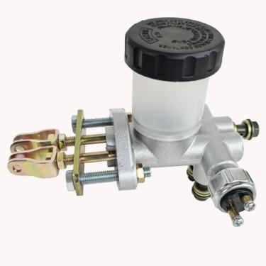 Imagem de Vanlison Cilindro mestre de freio hidráulico compatível com 90cc 110cc 125cc 150cc 200cc 250cc Go Kart Buggy Sunl BMS Kandi Roketa Kazuma Kinroad ATV Go Kart Master Cylinder
