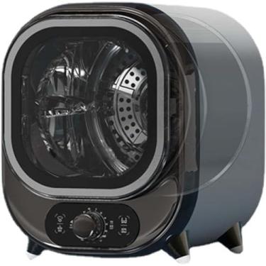 Imagem de Secadora pequena, secadora condensadora portátil, secadora ventilada de 5 kg, perfeita para uso em bancada ou montagem na parede, compacta, mini secadora giratória, capacidade de carga de 0,