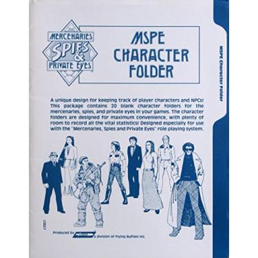 Imagem de Pasta de personagens MSPE (pastas): Mercenários, Espiões e Olhos Privados