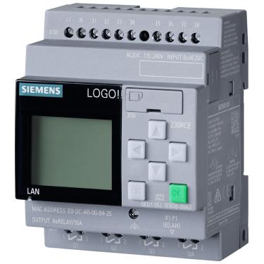 Imagem de Rele Logo V8.4 23ORCE 115/230V 8-E 4-S 400 BL. 6ED1052-1FB08-0BA2 - Siemens Siemens