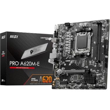 Imagem de Placa Mãe MSI PRO A620M-E (AM5/2xDDR5/HDMI/VGA/M.2/USB 3.2)