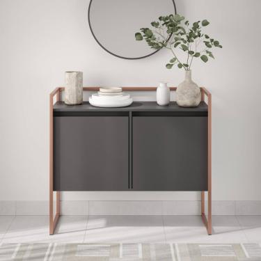 Imagem de Buffet Industrial 2 Portas SP Preto Cobre