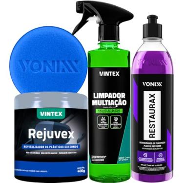 Imagem de Limpador Multiação Revitalizador De Plasticos Externos Restaurax 500ml Vonixx Rejuvex