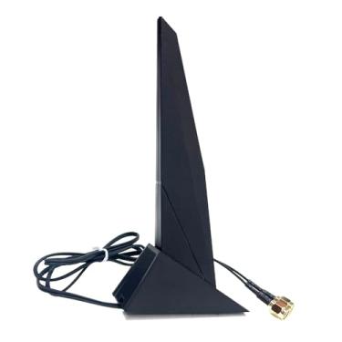 Imagem de SAMXI SMA WiFi 2T2R Antena móvel Wi-Fi de banda dupla 2.4G/5G Wi-Fi 6e para ASUS Rog Strix Z270 Z370 X370 Z390 Z490 X570 Z170 X299 /Gaming B550-PLUS B650-PLUS B760-PLUS PC Desktop