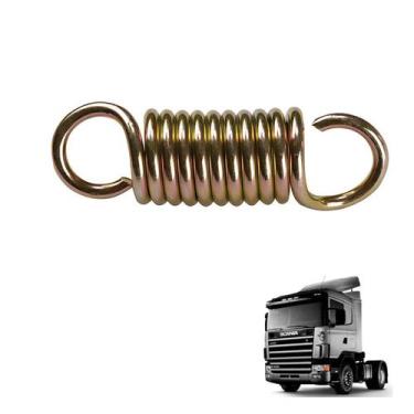 Imagem de Mola Dobradiça Grade Inferior Scania P R T S4 Codigo 1306559 - Edreaza