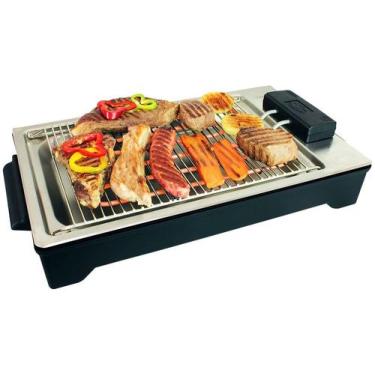 Imagem de Churrasqueira Elétrica Recursos Inox 1850W Cotherm - Tennessee, Inox, 