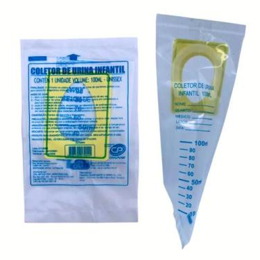 Imagem de Coletor de Urina Infantil Unissex 100ml 1 Unidade Cral