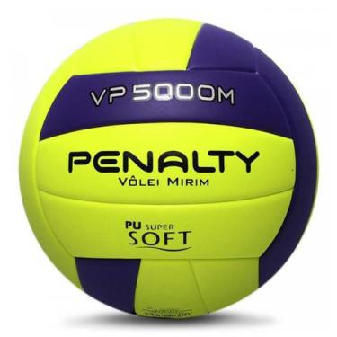 Imagem de Bola De Vôlei Vp 5000m Penalty, Amarelo e Roxo
