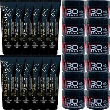 Imagem de Revenda 12 Gel 30 Ervas Power + 12 Pomada Fisiofort Premium - Bio Inst
