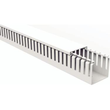 Imagem de Canaleta para Painel Tramontina Aberta Branca 50x50x2000mm