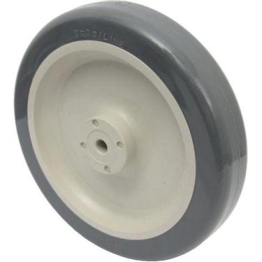 Imagem de (4pçs) Roda 6pol. R612 Bp Pvc Anti Risco 85kg Por Roda Eixo 5/16 - ROD