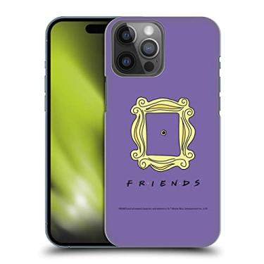 Imagem de Head Case Designs Capa traseira rígida icônica com moldura de olho mágico oficialmente licenciada de amigos compatível com Apple iPhone 14 Pro Max