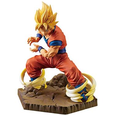 Imagem de Dragon Ball Z 10104_38663 Boneco Banpresto Absolute Perfection - Son Goku, marrom