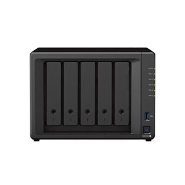Imagem de Synology DS1522+ 5 baias DiskStation NAS (AMD Ryzen R1600 8GB Ram 4xRJ-45 1GbE LAN-Port) 5 baias 60 TB pacote com 5X 12TB Seagate IronWolf