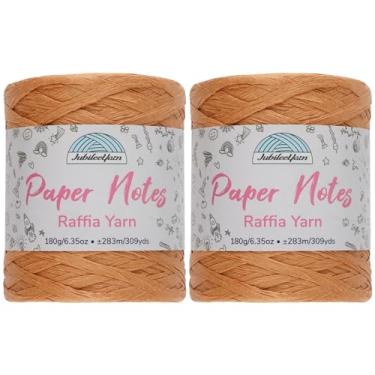 Imagem de Fio de notas de papel JubileeYarn - 180 g/papel penteado em cone - Sriracha - 2 cones