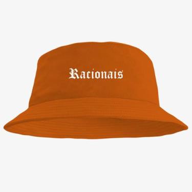 Imagem de Chapéu Bucket Hat Estampado Rap - MP Moda Masculina, Único, Laranja