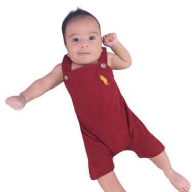 Imagem de Jardineira Bebê e Infantil em Tecido Piquet com Bordado - Patrulha Str