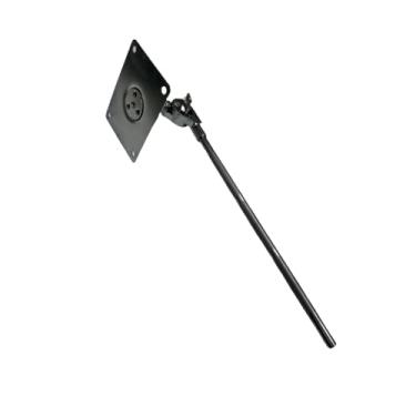 Imagem de Vaveren Suporte de bateria Suporte de almofada de bateria Suporte de metal para instrumento musical Suporte leve portátil Acessório para base de prática, 36.5cm Rod W Pad