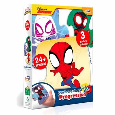 Imagem de Puzzle Progressivo Spider - Toyster - TOYSTER BRINQ